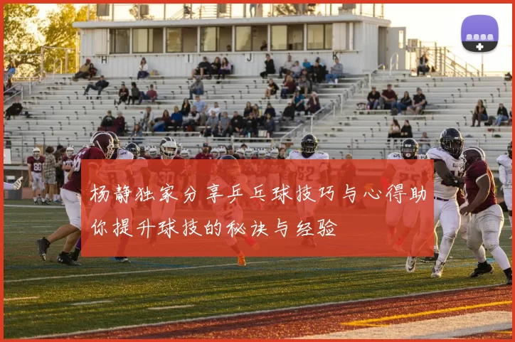 杨静独家分享乒乓球技巧与心得助你提升球技的秘诀与经验